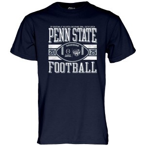 navy short sleeve t-shirt CFP Semifinal at the Capital One Orange Bowl Penn State 2025 Football
